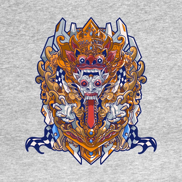 BARONG RANGDA HEAD by twelvestd